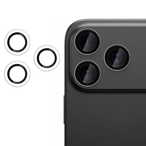 For iPhone 17 Pro Max Kalebol No Flicker Ultra-Thin Individual Camera Lens Tempered Glass Film(Transparent)