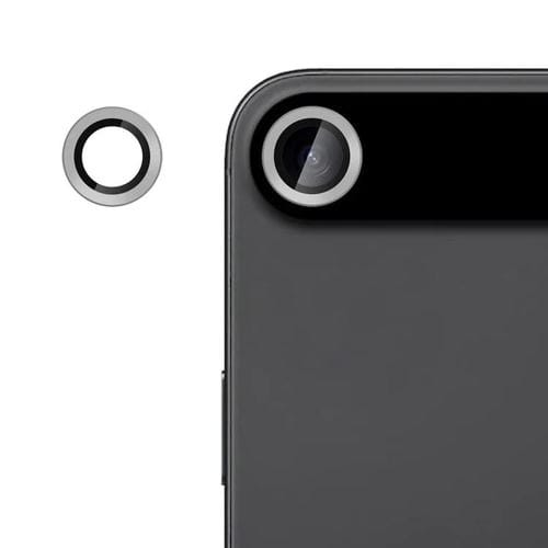For iPhone 17 Air Kalebol No Flicker Ultra-Thin Individual Camera Lens Tempered Glass Film(Graphite Gray)