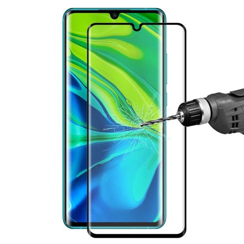 Para Xiaomi Mi Cc9 Pro / Mi Note 10 Global Enkay Hat-Prince 0.26mm 9H 3D Película de Vidrio Templado Curvado de Pantalla Completa a Prueba de Explosiones (Negro)