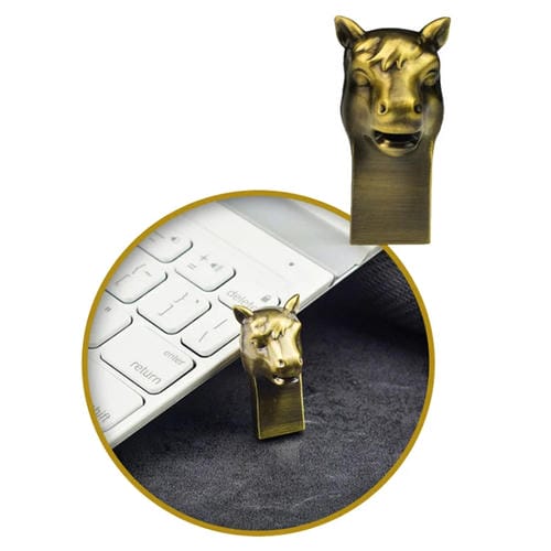 USB Flash Drive 12Ss Metal Zodiaco 16Gb USB 2.0 (Caballo)