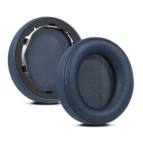 Cubierta de Auricular de Esponja de Cuero para Anker Soundcore Life Q35 (Azul)