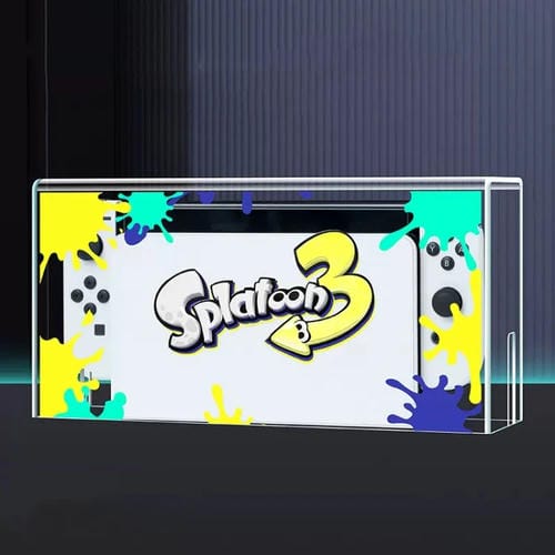 035 para Nintendo Switch/Oled Game Console Display Cubierta a Prueba de Polvo, Spec: Jet Warrior - MOVILSTORE