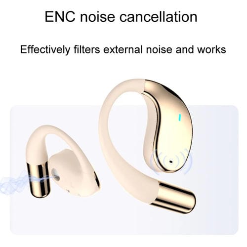 Auriculares inalámbricos deportivos abiertos Bluetooth Q39 (Negro)