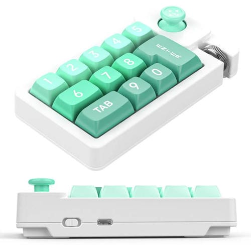 Teclado Mecánico para Juegos K810 con Cable, Retroiluminación RGB, Joystick, Intercambio en Caliente y Macro (Negro)