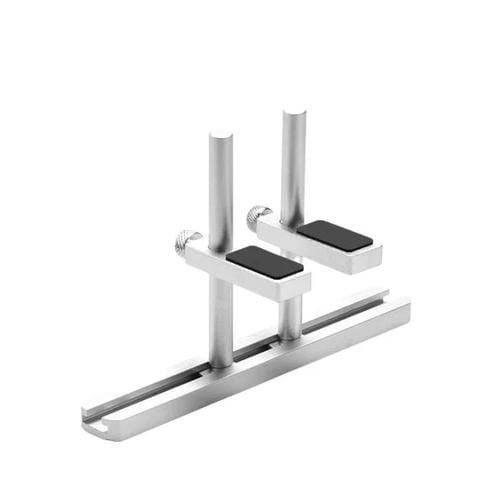 Soporte para Tarjeta Gráfica Finalcool de Aleación de Aluminio Ajustable, Posición Ventilador Chasis, 8 cm (Plateado)