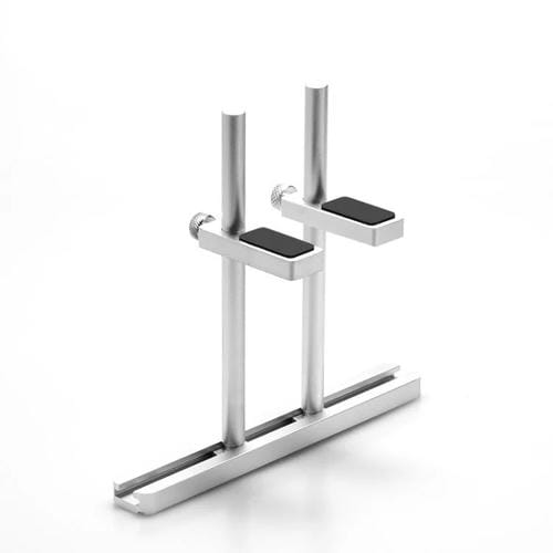 Soporte para Tarjeta Gráfica Ajustable Finalcool de Aleación de Aluminio para Ventilador de Chasis de 12 cm (Plateado)