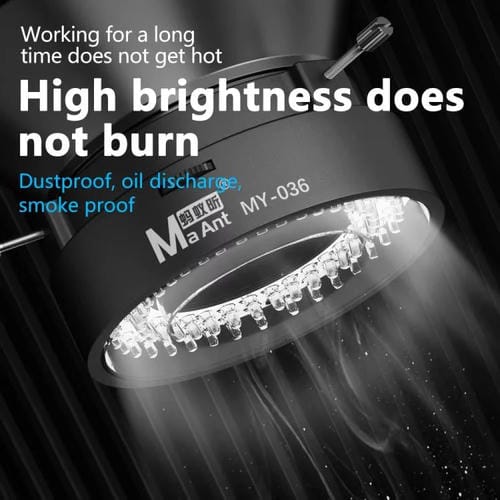 Anello di Luce Microscopio MaAnt MY-036 LED 72 Perle