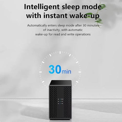 Caja de Disco Duro Móvil Blueendless Db3502F Doble Bahía 2,5/3,5 Pulgadas USB 3.0 Tipo C (Enchufe del Reino Unido)