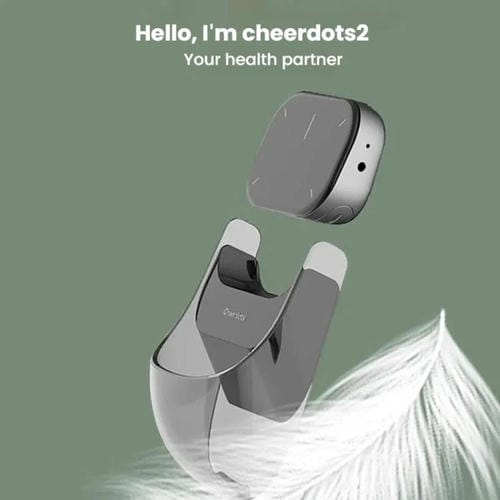 Ratón Inalámbrico Bluetooth Cheerdots 2 Modo Dual con Carga Magnética Inteligente y División de Aire (Plateado)