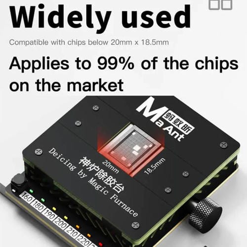 Reparaturwerkzeug Entfernen und Erhitzen IC Chip CPU Fix Handy Handy Maant SL-2