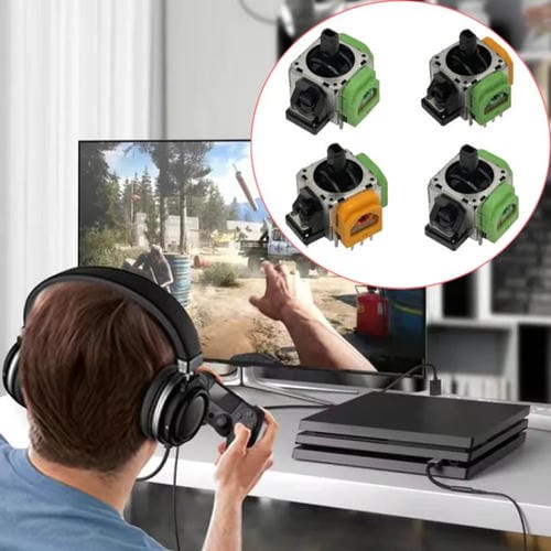 Joysticks Elettromagnetici Hall Ajustabili di Alta Precisione PS4 / PS5 / XBOX / NS Pro (2 Pezzi)