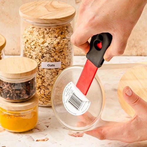 Cleaning Scraper 2 in 1 Adhesive Tool Home (Blue)