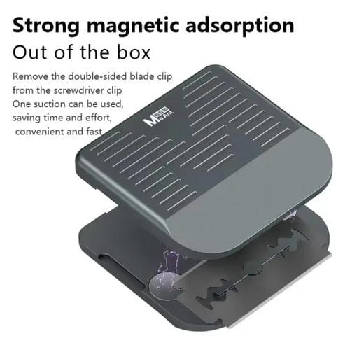 Lama Magnetica a Doppio Taglio MaAnt MY-116 Accessorio Fisso Riparazione Cellulari Estrazione Schermi Pala e Sgommatura Senza Lama