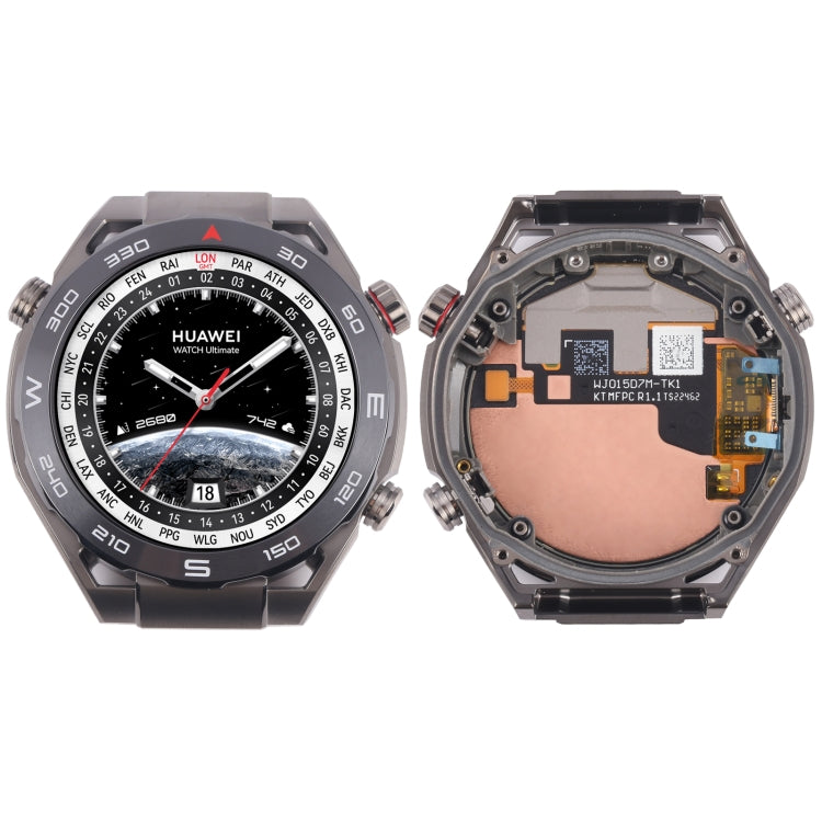 Pantalla Completa + Tactil + Marco Huawei Watch Ultimate Negro