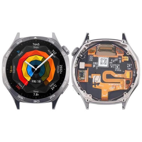 Pantalla Completa Original con Marco para Huawei Watch GT 5 46mm (Negro)