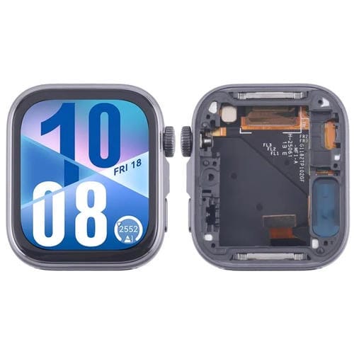 Pantalla Completa para Huawei Watch Fit 4 con Marco (Negro)