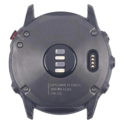 Carcasa Trasera Tapa para Garmin Fenix 6x (Negra)