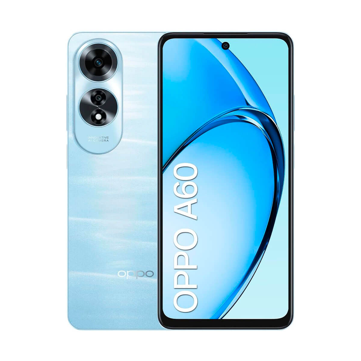 Oppo A60 8 Go/256 Go Bleu (Bleu ondulation) Double SIM