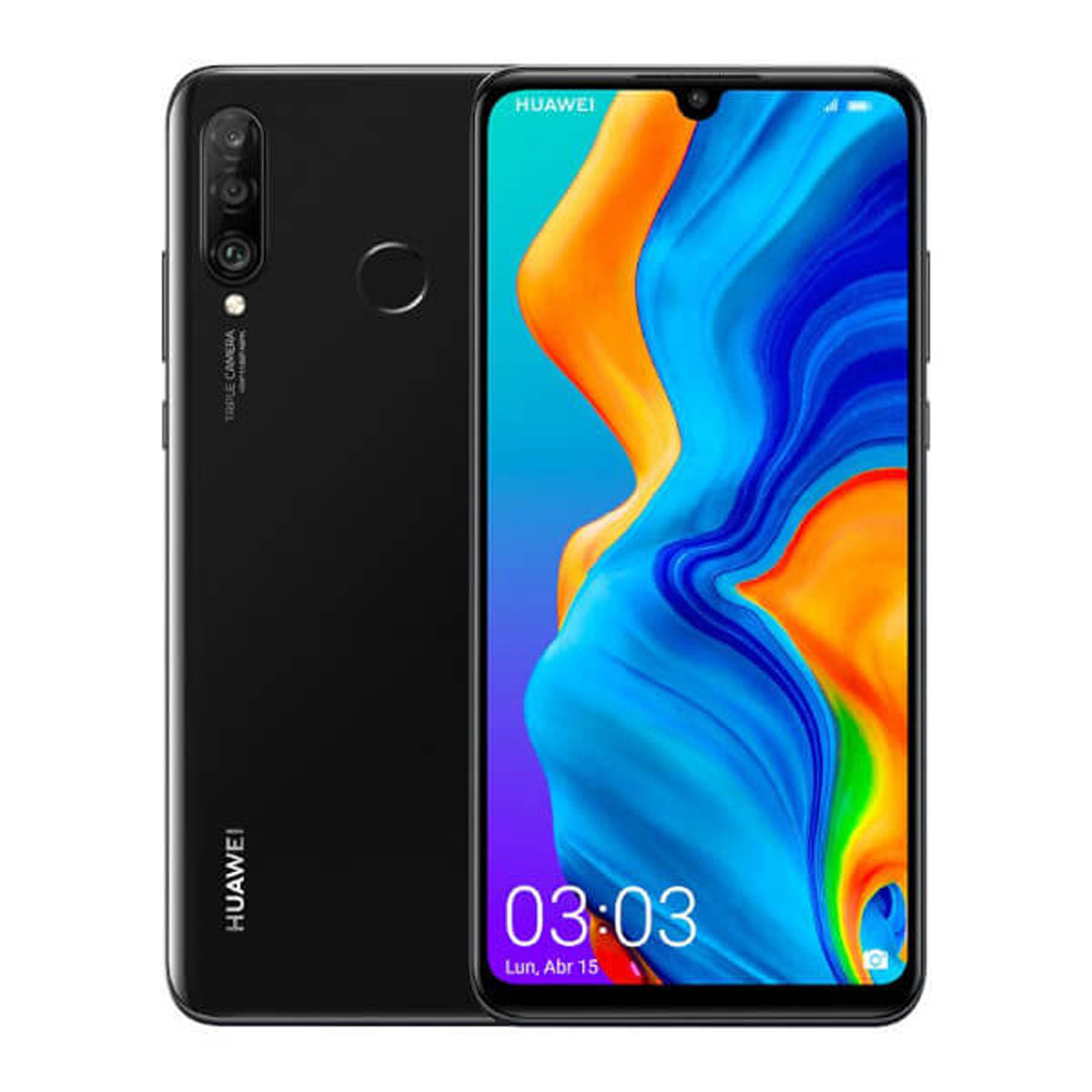 Huawei P30 Lite 4 Go/128 Go Noir minuit Double SIM MAR-LX1A