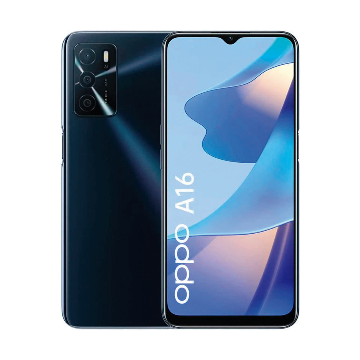 Oppo A16 3Go/32Go Noir (Cristal Noir) Double SIM CPH2269