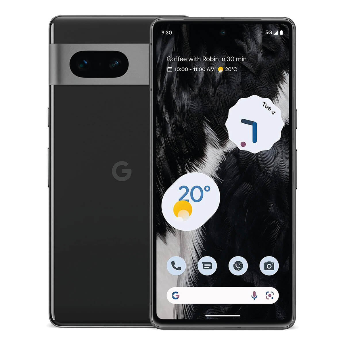 Google Pixel 7 5G 8 Go/128 Go Noir (Noir Obsidienne) Double SIM