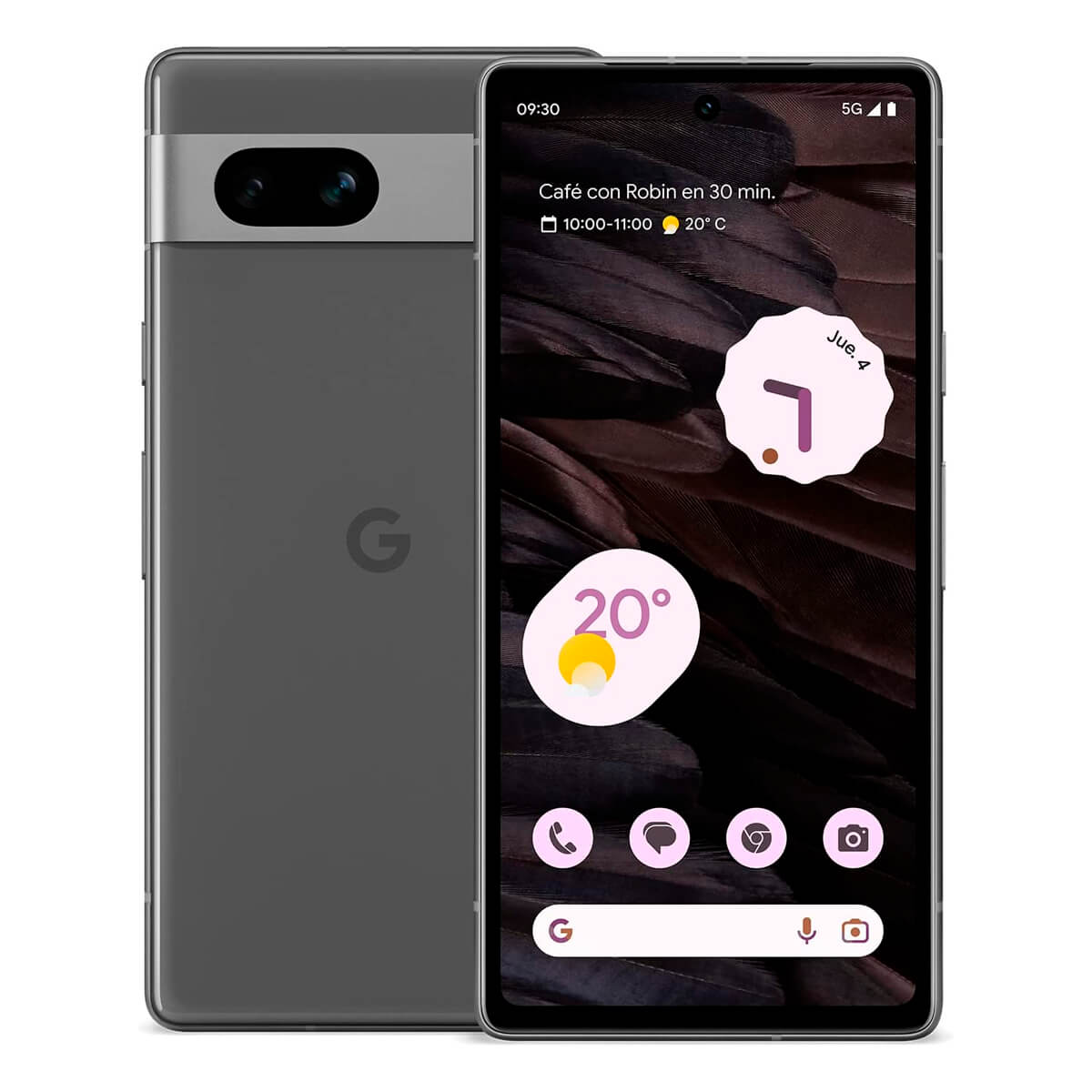 Google Pixel 7a 5G 8GB/128GB Negro (Carbon Black) Dual SIM GHL1X