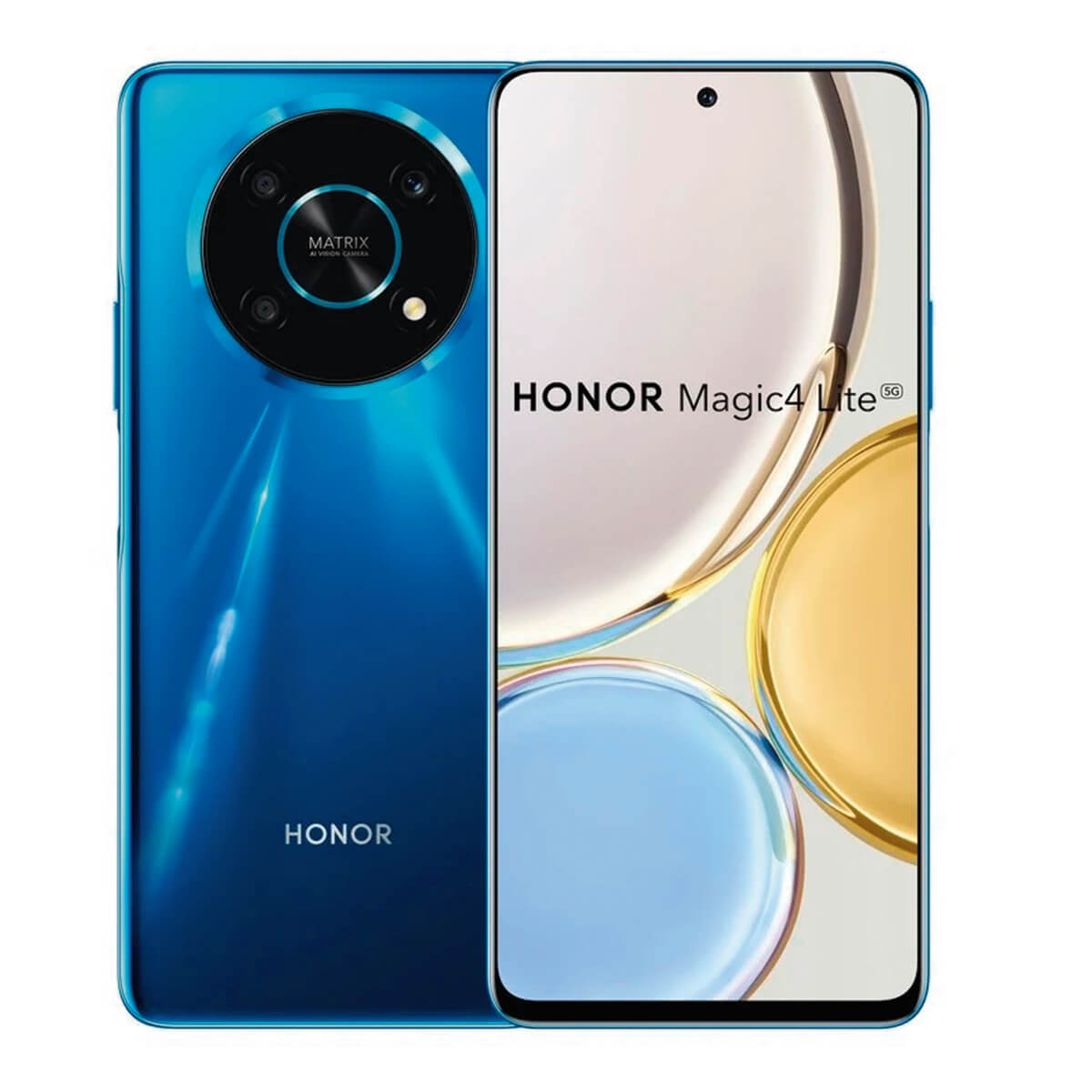 Honor Magic4 Lite 5G 6Go/128Go Bleu (Bleu Océan) Double SIM ANY-NX1