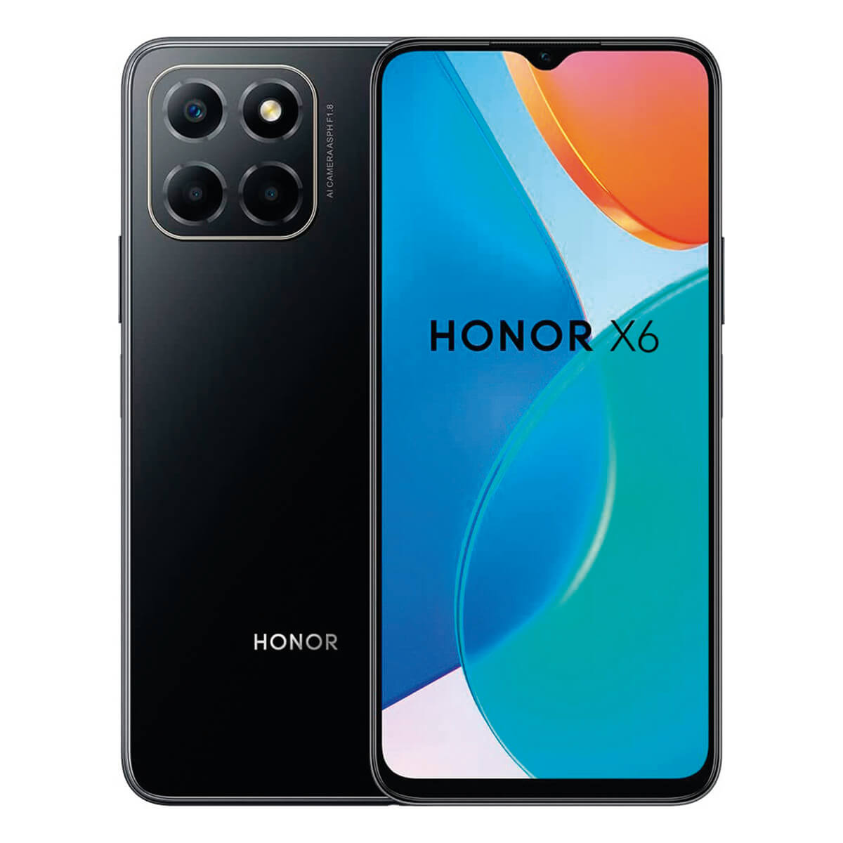 Honor X6 4GB/64GB Negro (Midnight Black) Dual SIM