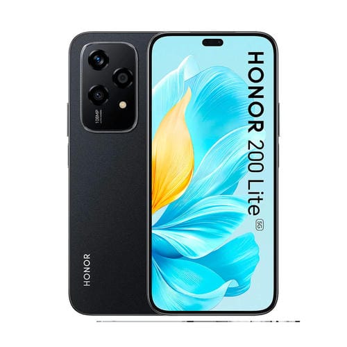 Honor 200 Lite 5G 8Gb/256Gb Negro (Midnight Black) Dual SIM - MOVILSTORE