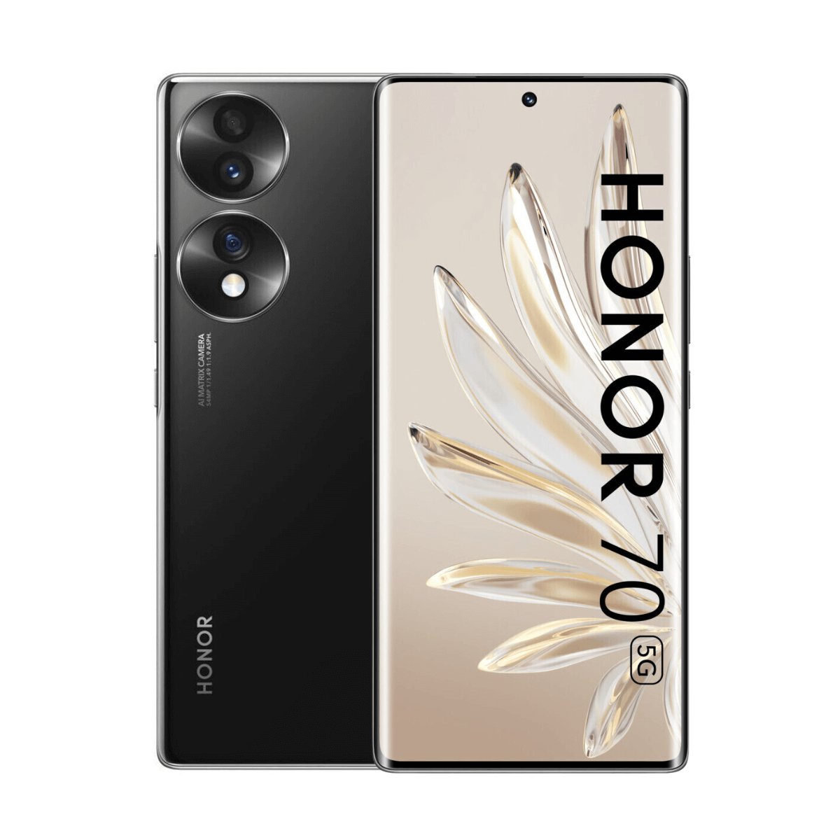 Honor 70 5G 8GB/128GB Negro (Midnight Black) Dual SIM