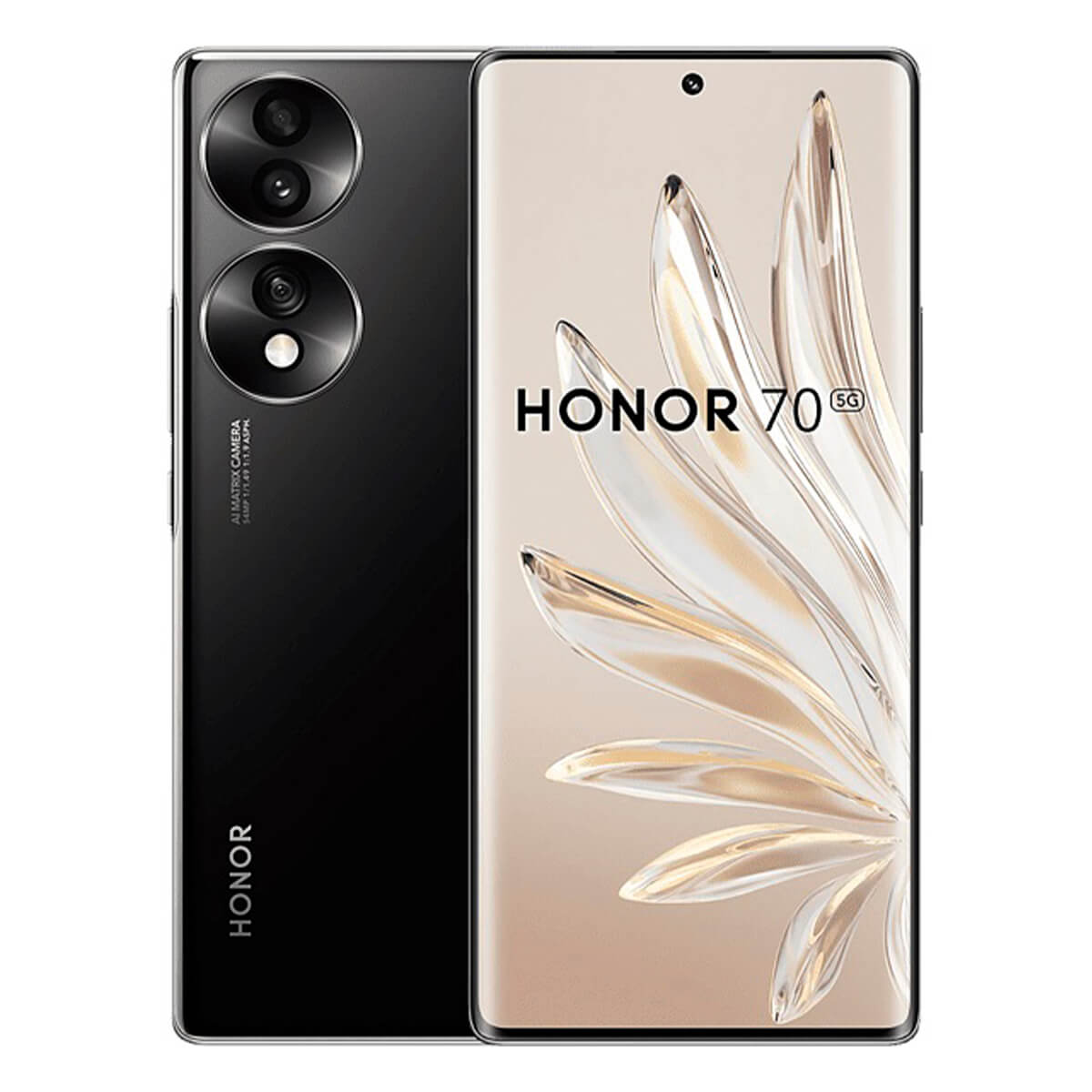 Honor 70 5G 8GB/256GB Negro (Midnight Black) Dual SIM