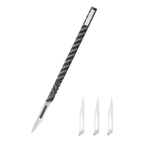 Mangue couteau Universel QianLi TX01 en fibre de carbone antistatique