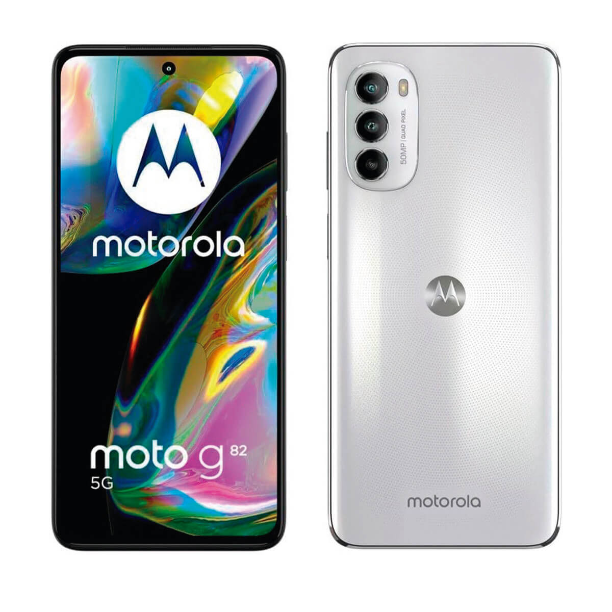 Motorola Moto G82 5G 6 Go/128 Go Blanc (lys blanc) double SIM XT2225-1