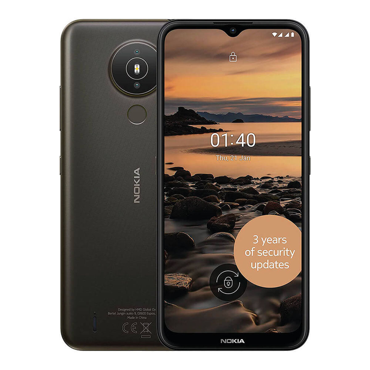 Nokia 1.4 2GB/32GB Noir Charbon