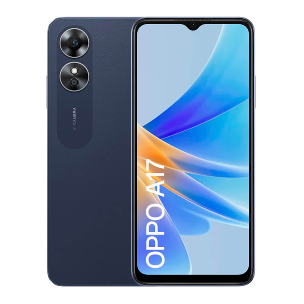 Oppo A17 4 Go/64 Go Noir (Midnight Black) Double SIM CPH2477