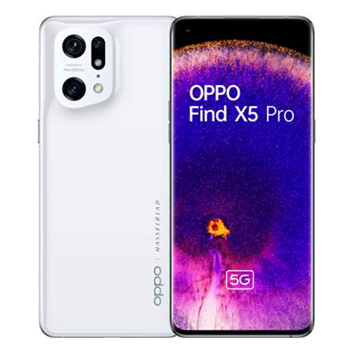 Oppo Find X5 Pro 5G 12 Go/256 Go Blanc (Blanc céramique) Double SIM CPH2305