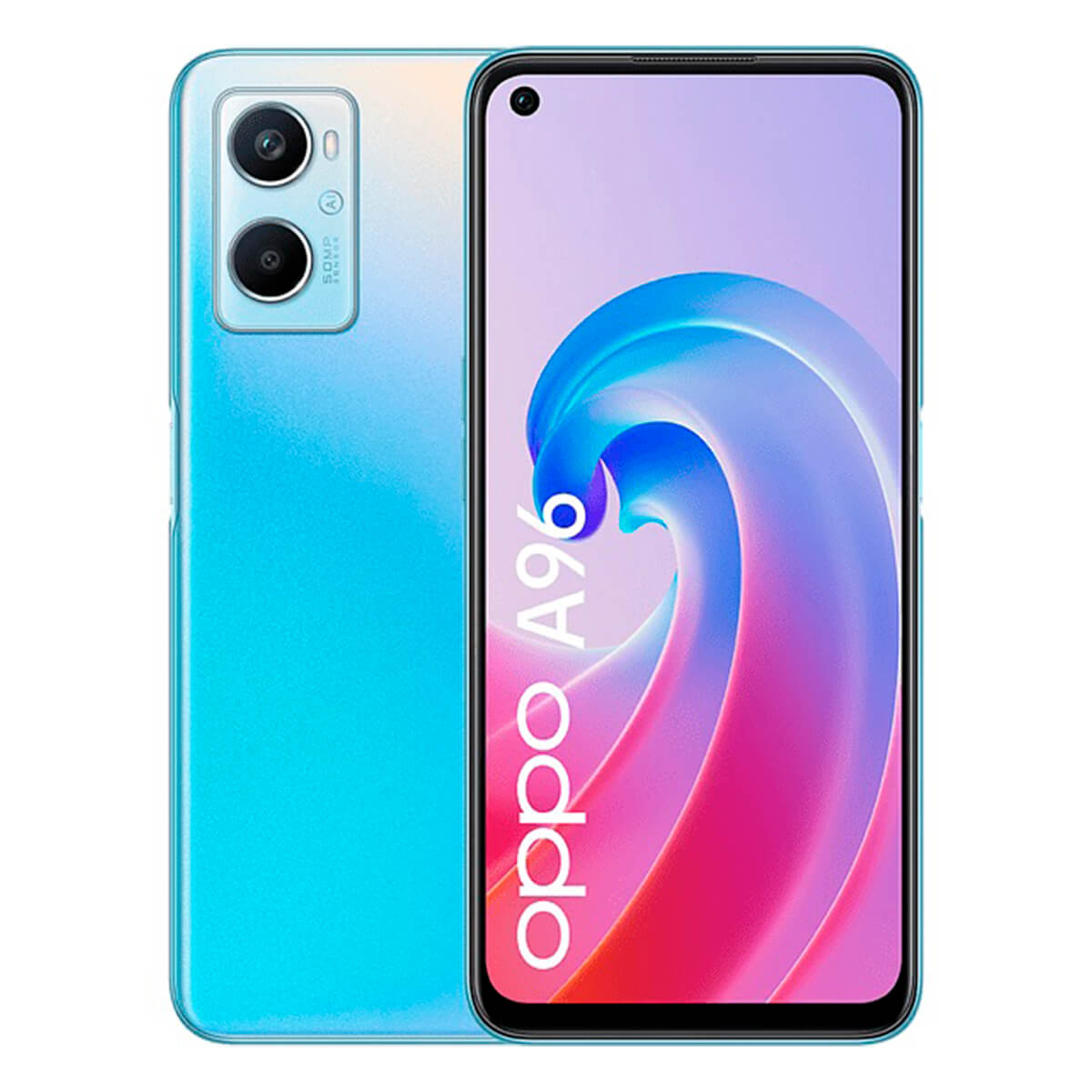 OPPO A96 4G 8Go/128Go Bleu (Coucher de Soleil Bleu) Double SIM