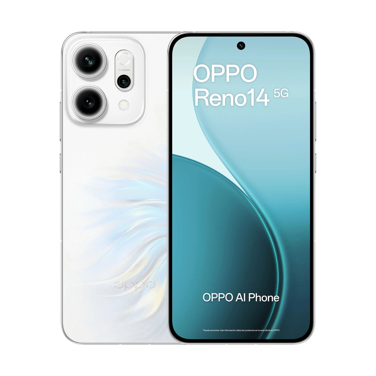 Oppo Reno14 5G 12GB/256GB Blanco