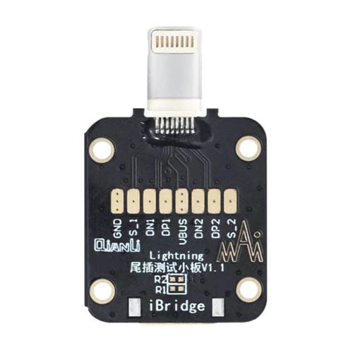 Plaque de détection DNDP Charge iBridge QianLi 8 broches