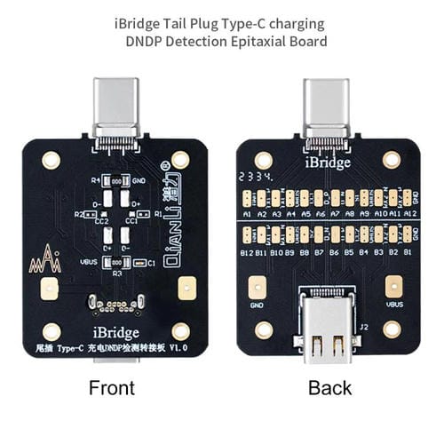 Plaque de détection DNDP Charge iBridge QianLi Type C