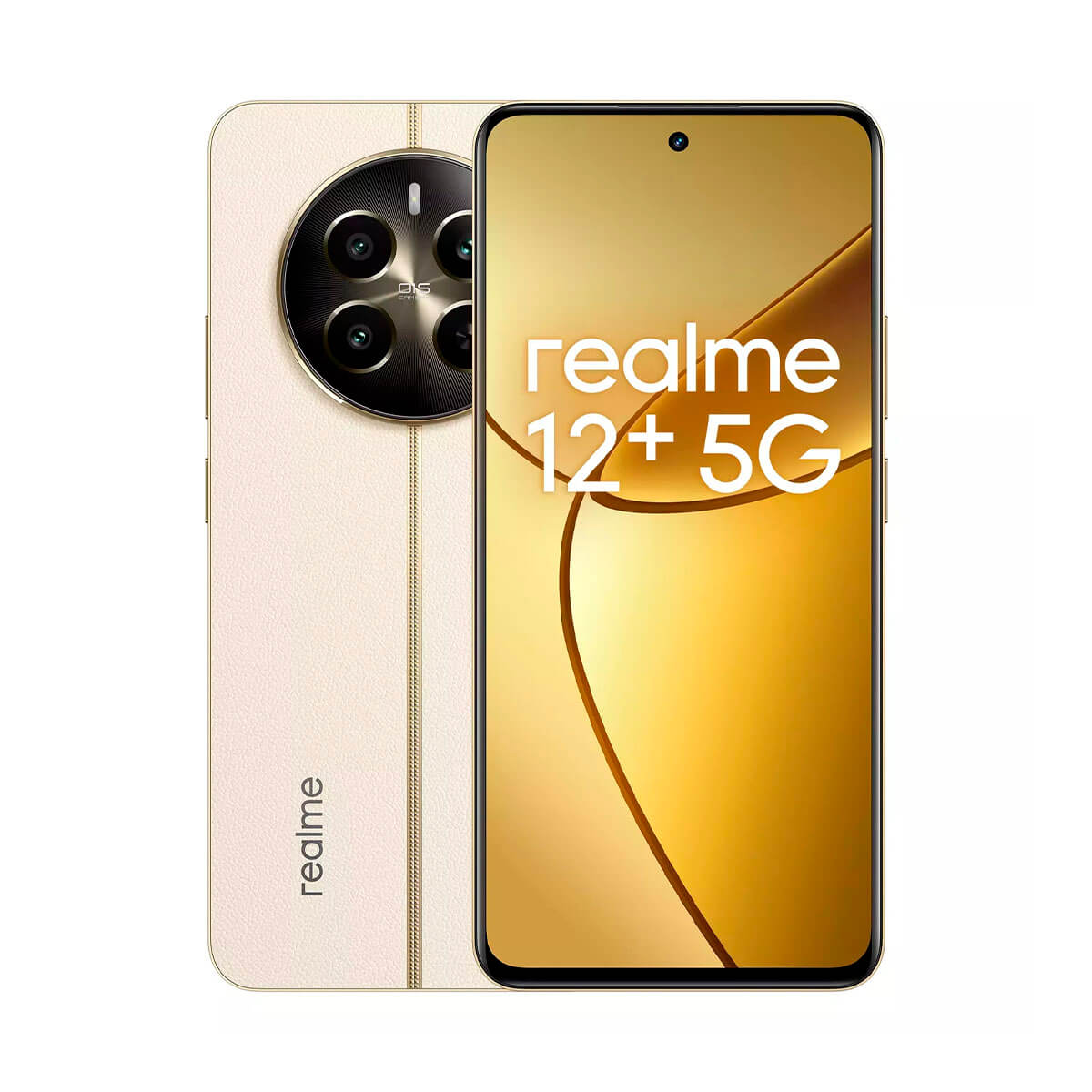 Realme 12+ 5G 12 Go/512 Go Beige (Navigateur Beige) Double SIM