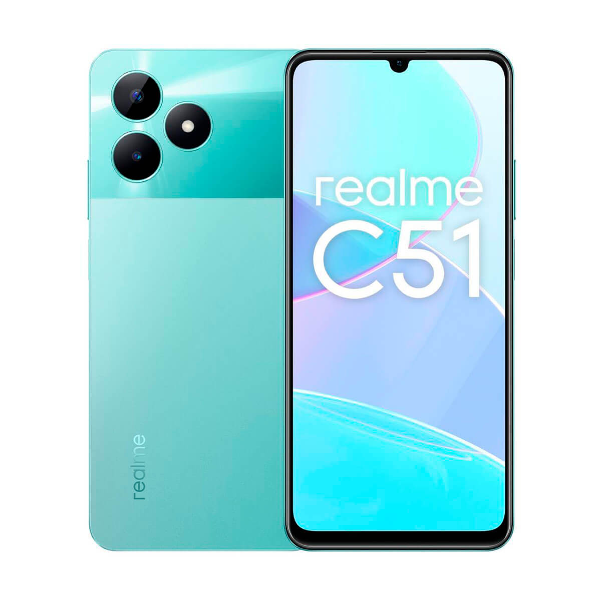 Realme C51 6 Go/256 Go Vert (Vert menthe) Double SIM