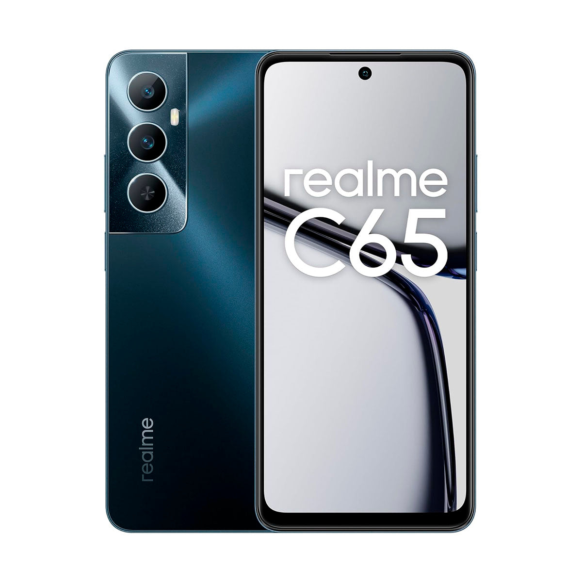 Realme C65 4G 6 Go/128 Go Noir (Starlight Black) Double SIM