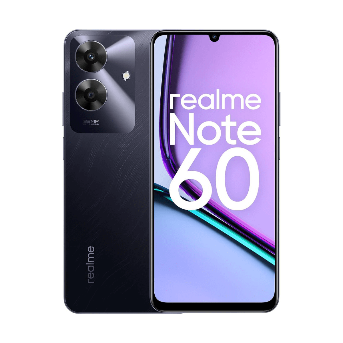 Realme Note 60 4G 6GB/128GB Negro (Marble Black) Dual SIM