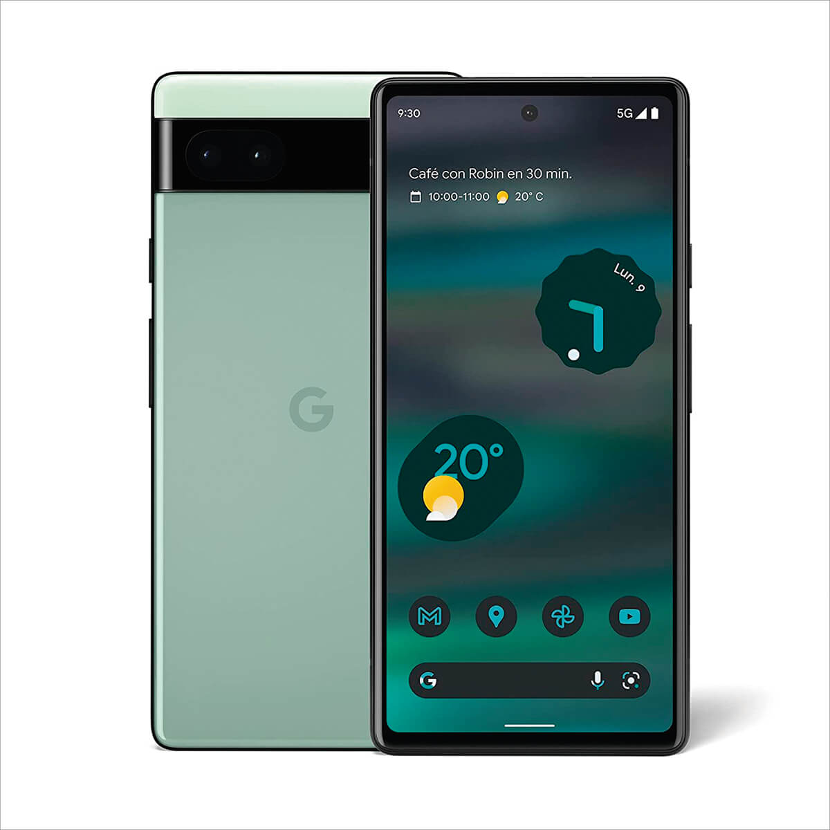 Google Pixel 6a 5G 6 Go/128 Go Vert (vert sauge) G1AZG