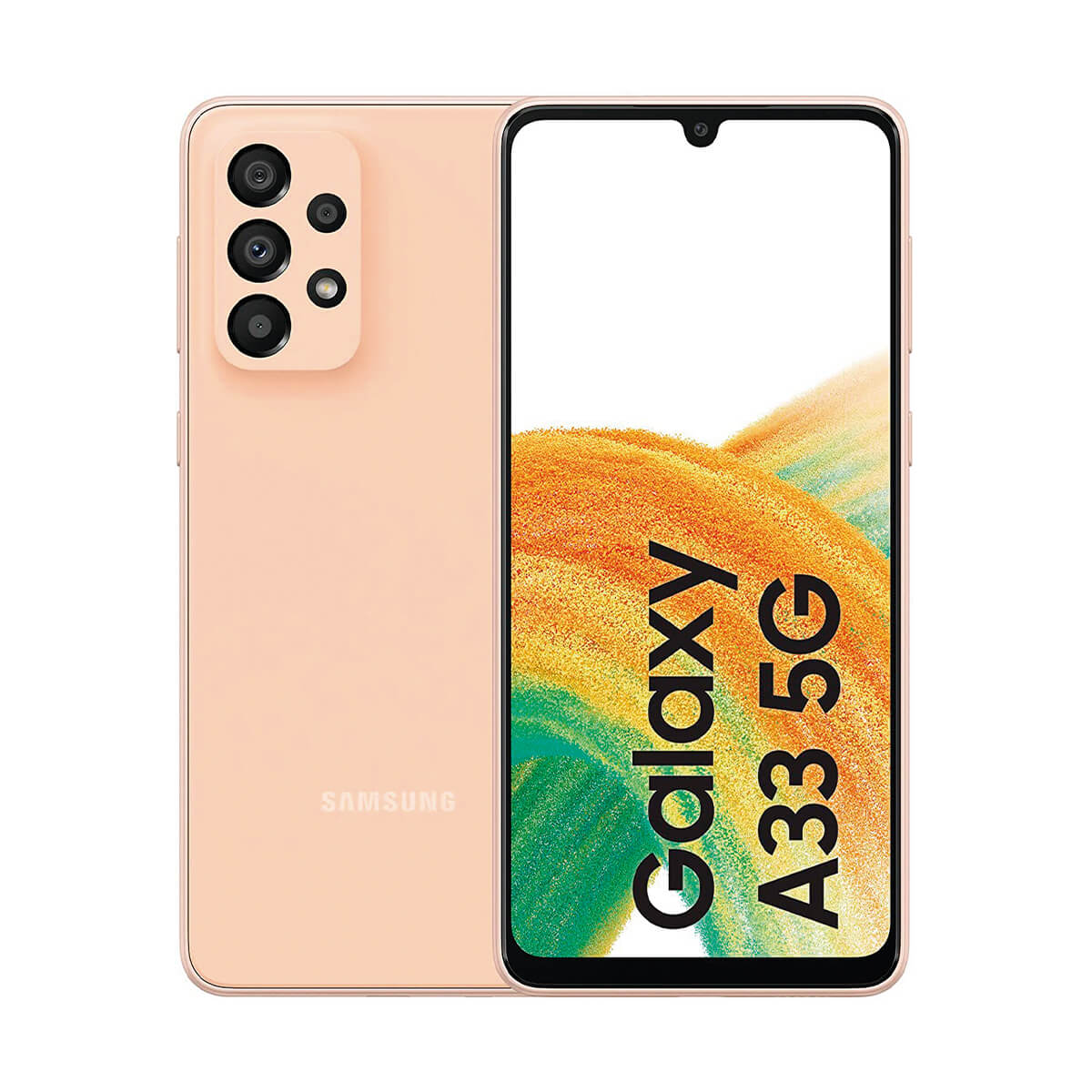 Samsung Galaxy A33 5G 6GB/128GB Orange (Awesome Peach) Dual SIM A336