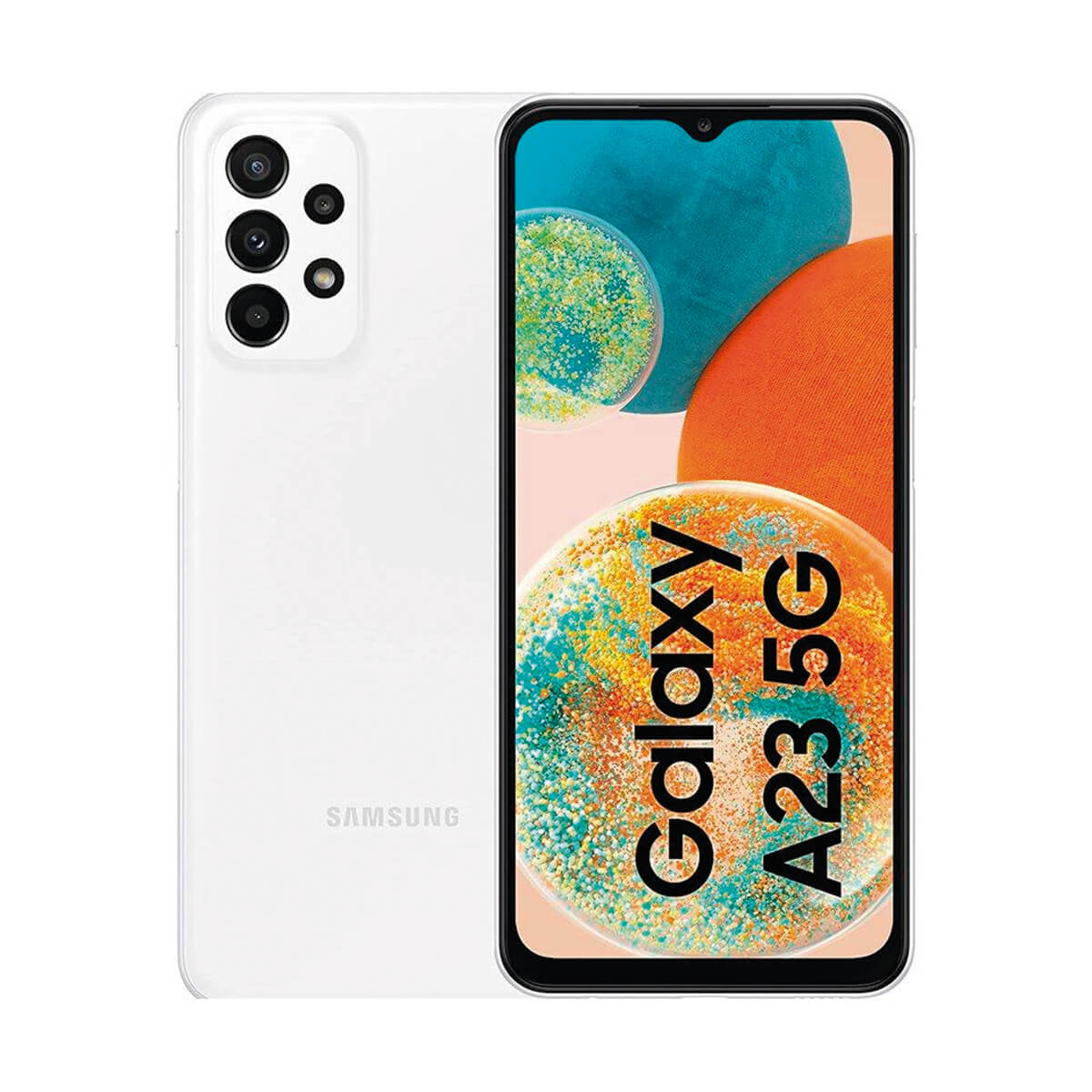 Samsung Galaxy A23 5G 4 Go/128 Go Blanc (Blanc impressionnant) Double SIM SM-A236