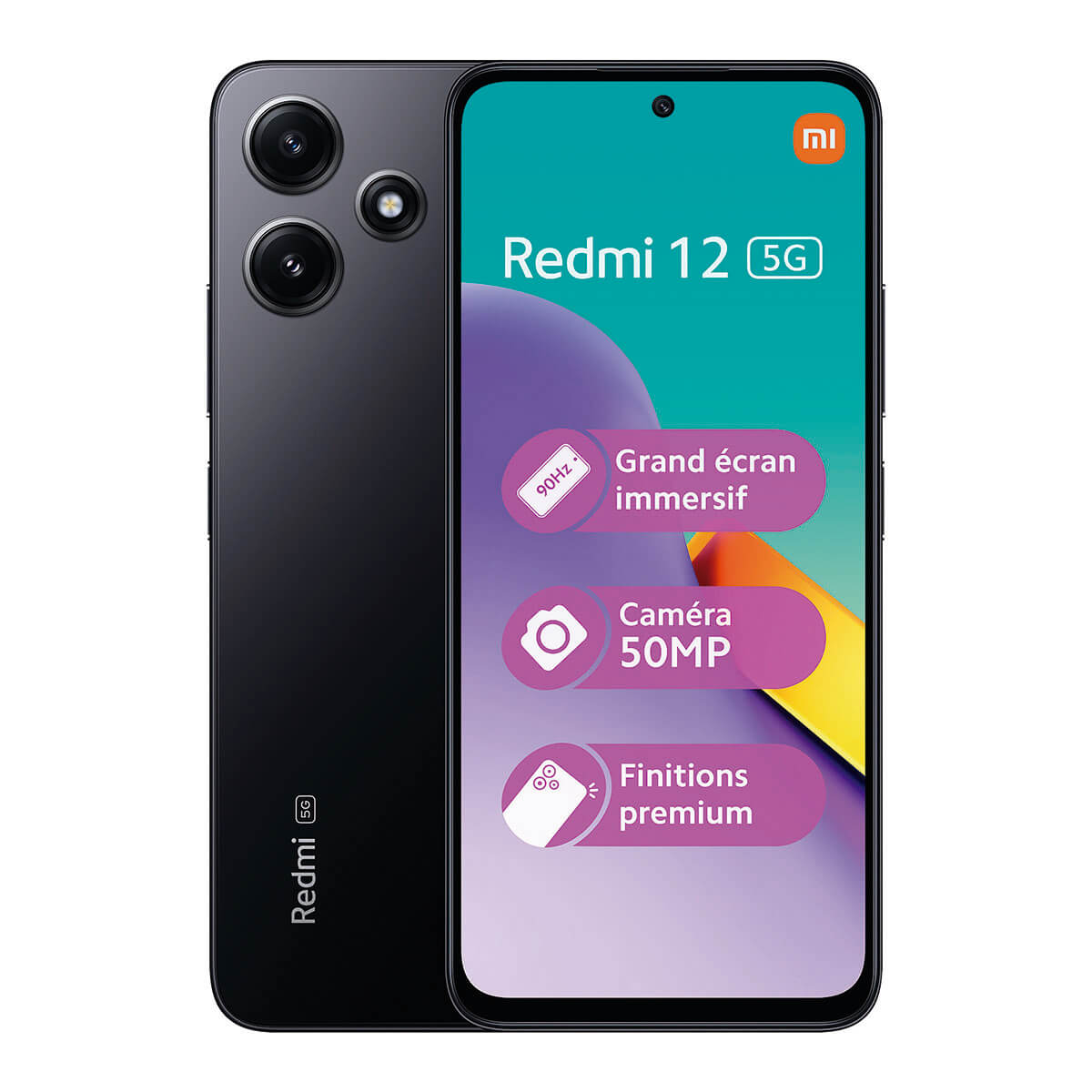 Xiaomi Redmi 12 5G 4GB/128GB Black (Jade Black) Dual SIM 23076RN8DY