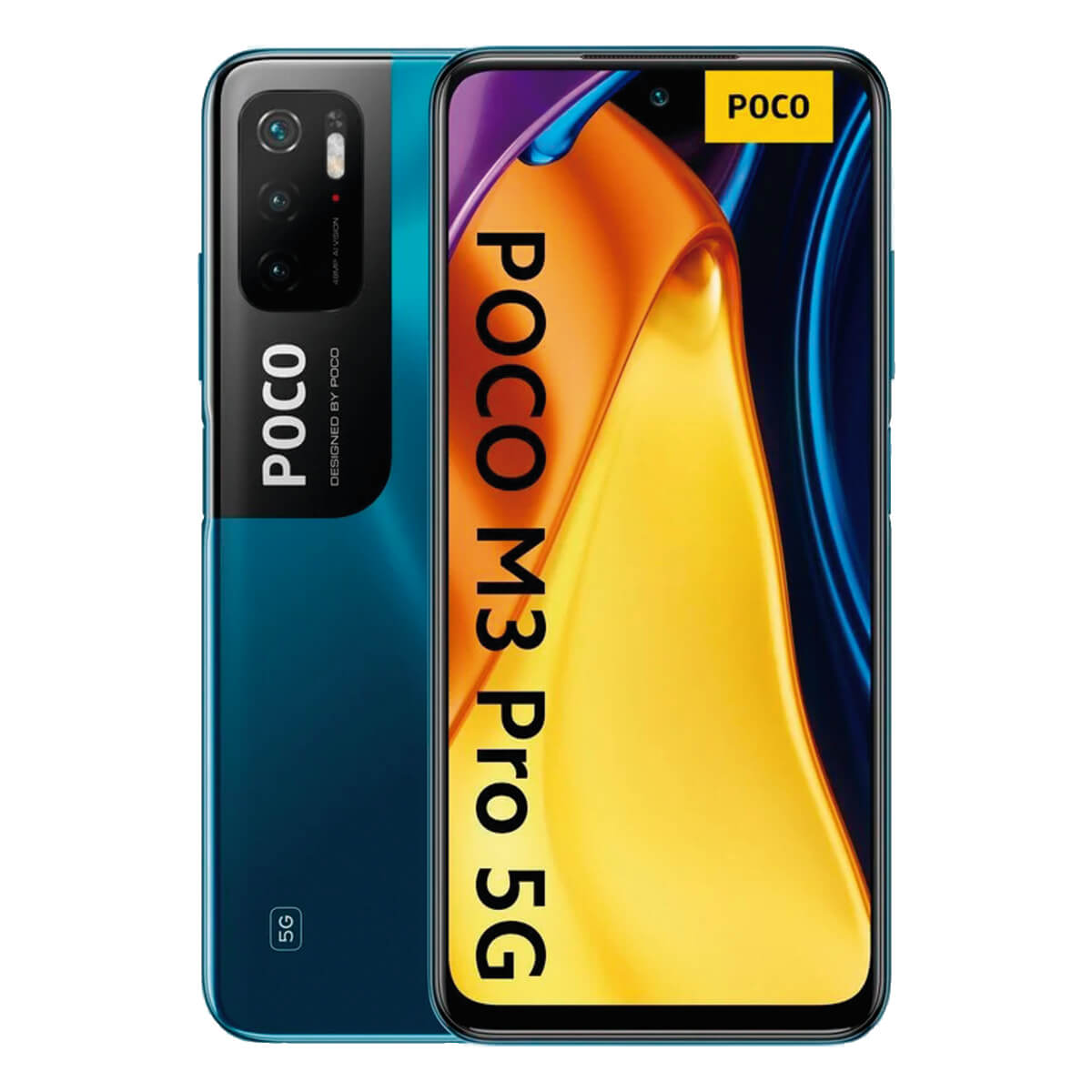 Xiaomi Poco M3 Pro 5G 4 Go/64 Go Bleu (Cool Blue) Double SIM