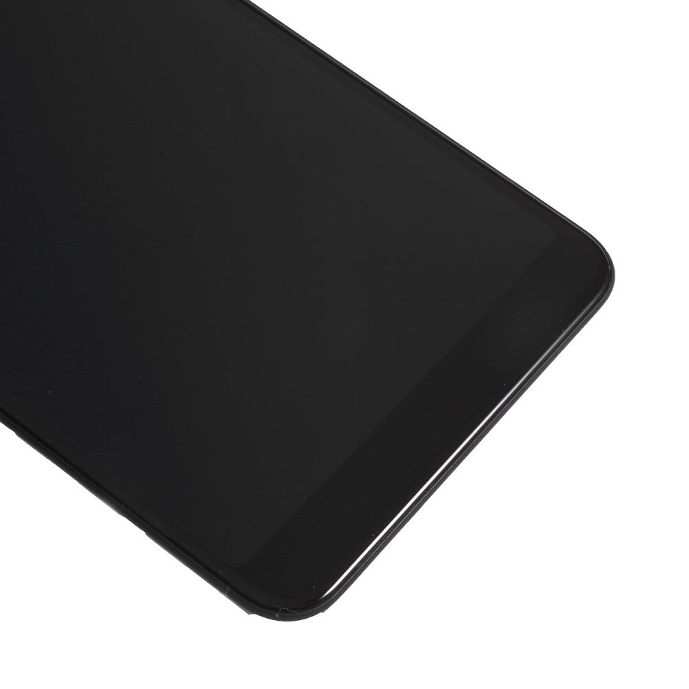 Ecran complet LCD + Tactile + Châssis Asus Zenfone Max Plus (M1) ZB570TL Noir